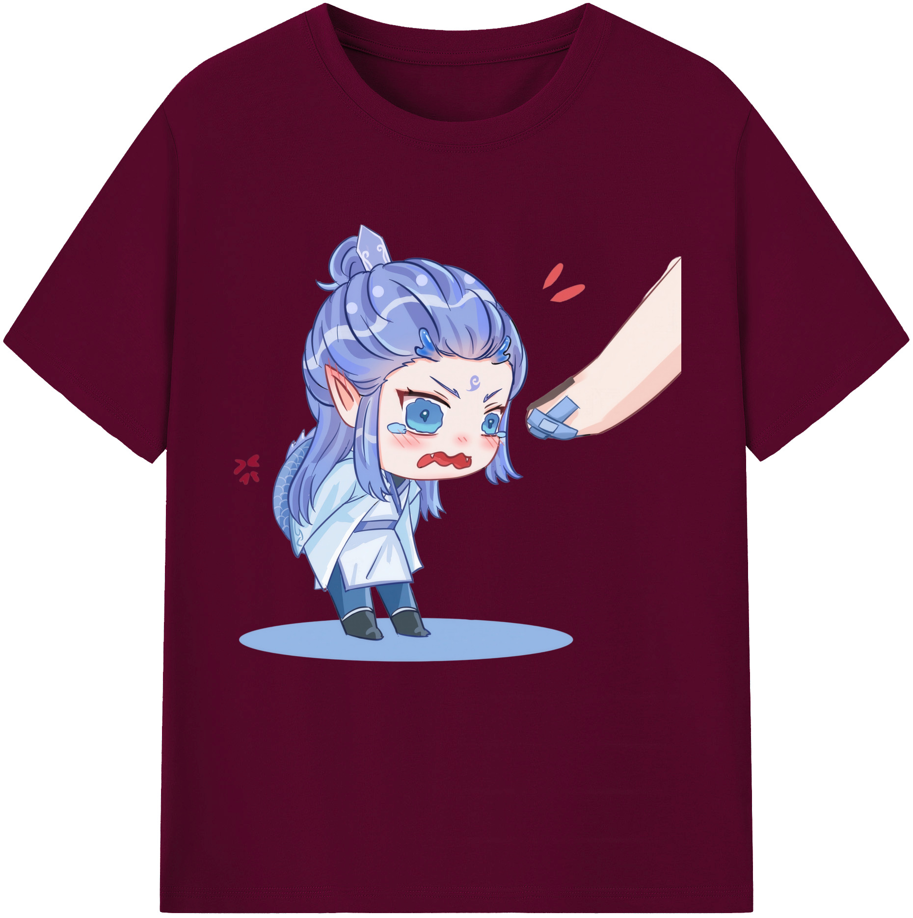 （画像用） Ne Zha 2 ナタ 魔童の大暴れ レディースカジュアルプリントTシャツ（綿100％）